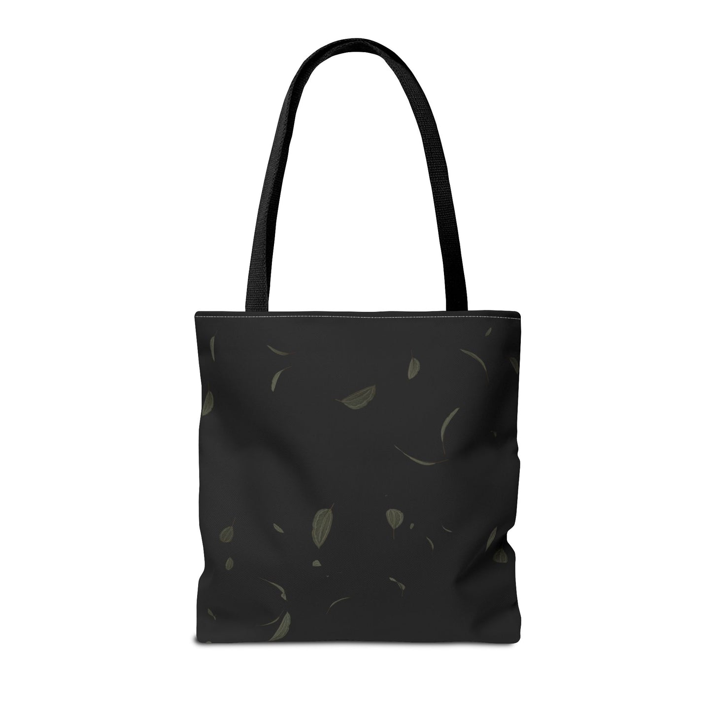 Studio Hill Designs black canvas tote bag with green stripe and Diversity text