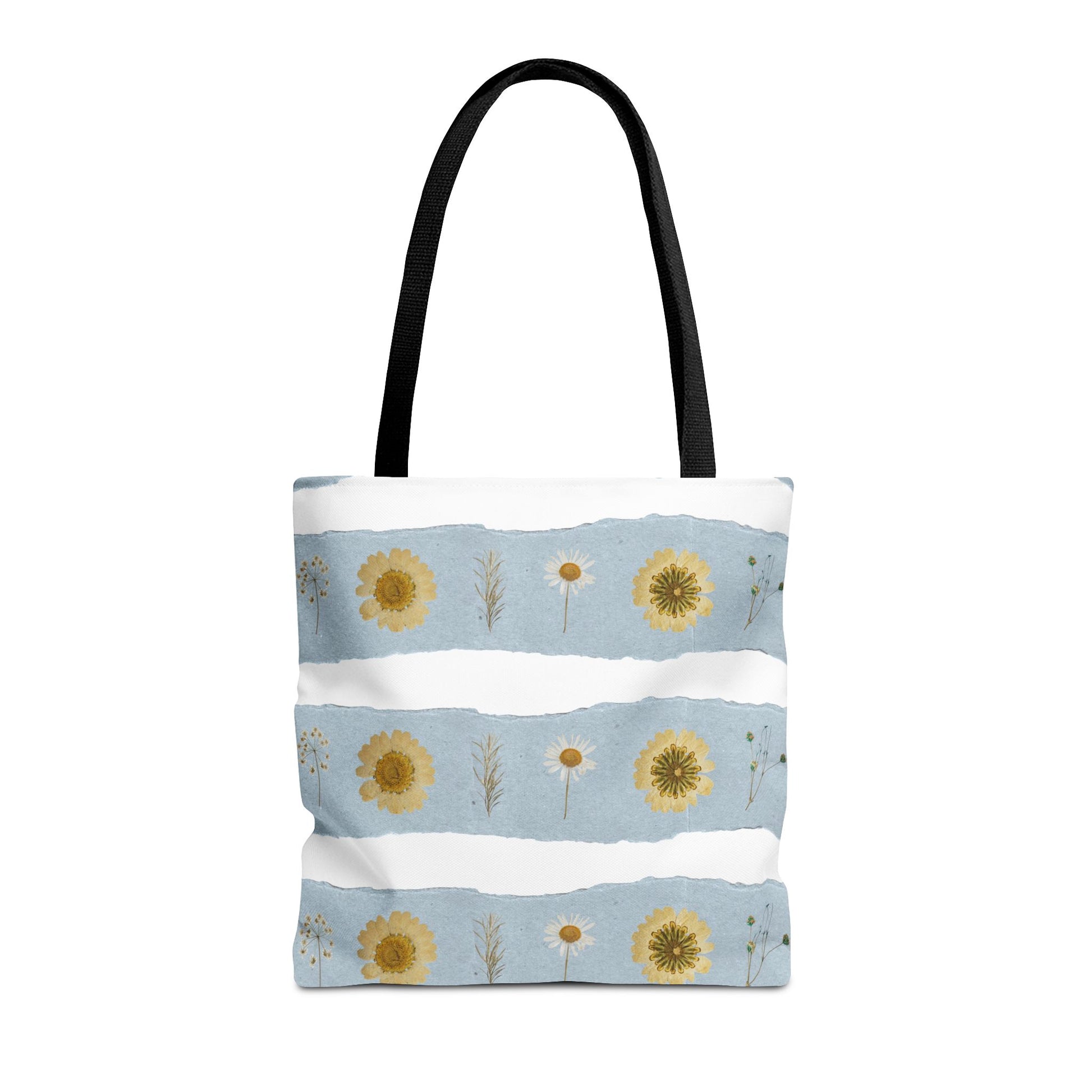 Studio Hill Designs wildflower tote with black strap