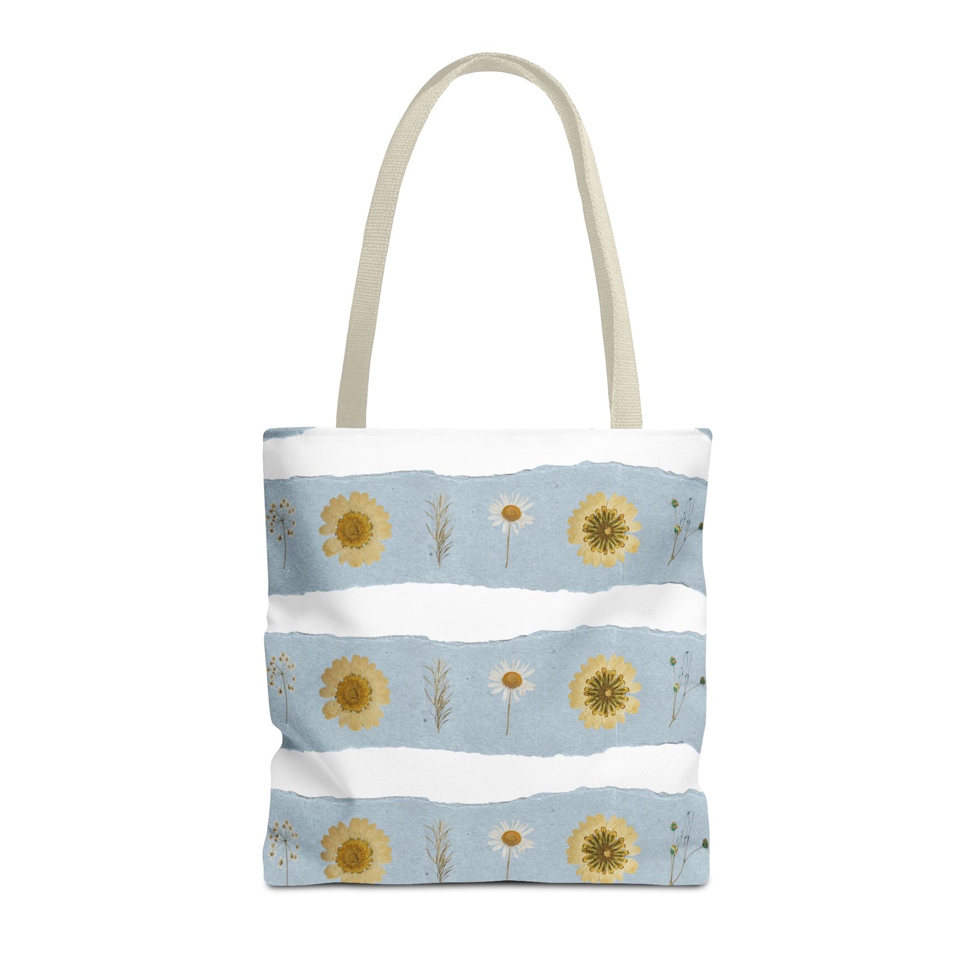 Studio Hill Designs wildflower tote with cream strap